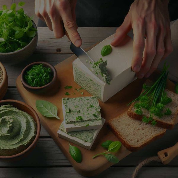 Comment préparer une tartinade de tofu aux herbes pour un snack diététique?