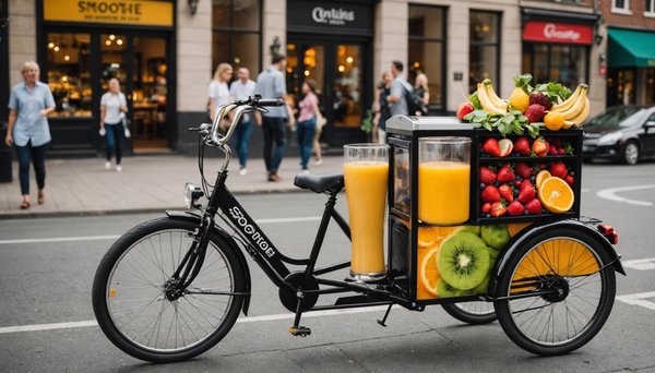 Vélo smoothie : créez vos boissons tout en pédalant !